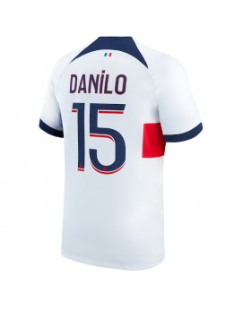 Billige Paris Saint-Germain Danilo Pereira #15 Bortedrakt 2023-24 Kortermet